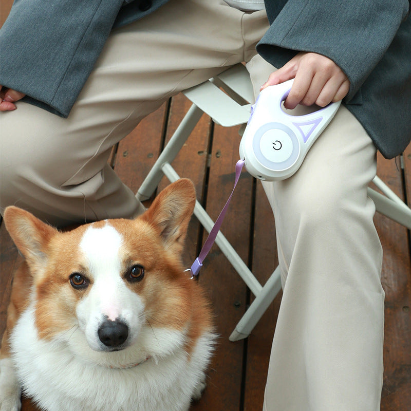 Retractable Dog Leash — 9.8 ft / 16.4 ft